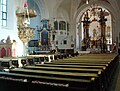 Neukirchen beim Heiligen Blut, Wallfahrtskirche: der Gnadenaltar mit Strahlenkranz