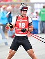 Danilo Riethmüller bei den deutschen Meisterschaften im Biathlon 2022