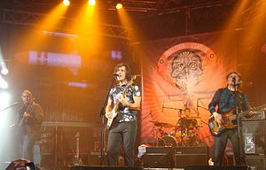 Jurica Pađen & Aerodrom performing in Zagreb in 2009