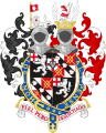 Arms of Sir Winston Churchill as a Knight of the Garter