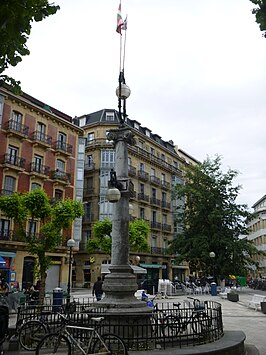 Plaza Easo in Amara Zaharra