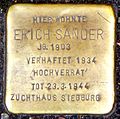 Stolperstein für Erich Sander (Dürener Str. 201)