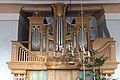 Orgel der evangelischen Burckhardtkirche zu Löhnberg-Niedershausen (Orgelprospekt von Christian Ernst Schöler, Bad Ems)