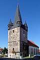 Kirche St. Hubertus mit Kirchturm von 1453