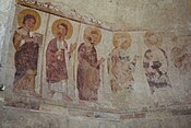 Kirche Saint-Pierre, romanische Fresken