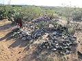 The Pantano Cemetery.