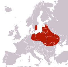 Mapa występowania