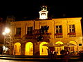 Sarlat french medieval city by night