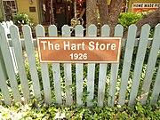 The Hart Store established in 1926