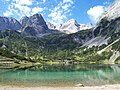 Der Seebensee vor dem Vorderen Drachenkopf