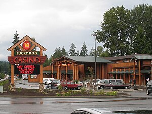 Lucky Dog casino entrance