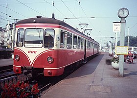 Ehemalige Endstation der Vorgebirgsbahn (Oktober 1983)