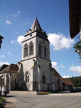 De kerk van Saint-Pierre-d'Autils