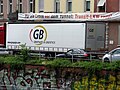 Protest-Banner an der Dreisamstraße: Ein Leben vor dem Tunnel: Transit-LKW raus!