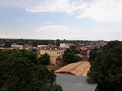 Blick über die Stadt Moundou