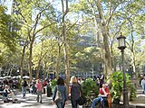 Bryant Park am Mittag (November 2008)