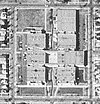 Minneapolis North High School overhead view taken by the United States Geological Survey