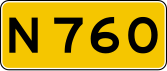 Provincial highway 760 shield}}