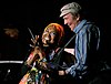 Liam Clancy with Odetta at Clonmel Junction Festival in 2006