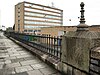 The railings of the former Devonport Kings Road railway station in 2007