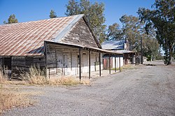 Downtown Artois, along the former US 99W (April 2023)