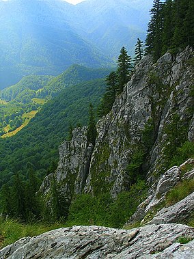 Pietrele Galbenei, vedere de ansamblu