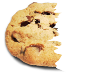 Half a cookie