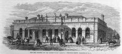 Station Farringdon in 1866.