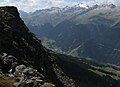 wandelen boven Disentis