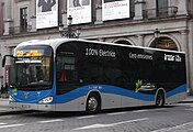 Egy Irizar i2e Madridban