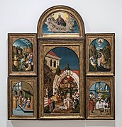 Retable de Saint-Jean Baptiste / Altarbild des Heiligen Johannes des Täufers