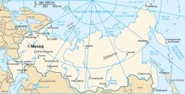 Russia - Mappa