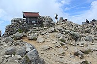 Peak of Mount Kisokoma