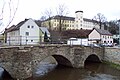 Pfeifersbrücke; op de achtergrond kasteel Oberkotzau