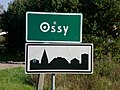 Ortsschld von Ossy