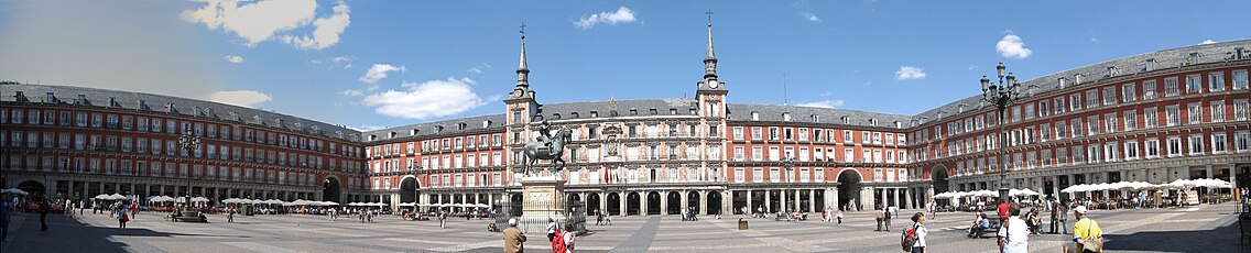 Plaza Mayor, Madrid, İspanya