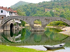 Die alte Brücke in Rijeka Crnojevića
