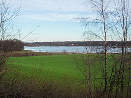 De Sibbersdorfer See vanuit het noordoosten