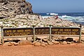 Sign at the Cape of Good Hope. Cape Point, South Africa. December 2013.