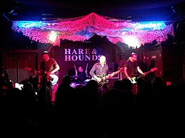 The Menzingers in 2012 (v.l.n.r.: Greg Barnett, Joe Godino, Tom May, Eric Keen).