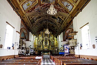 Church interior in 2022