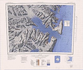 Karte von 1968, Malta-Plateau im Südwesten