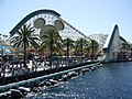 The Screamin' roller coaster at Disney's California Adventure.