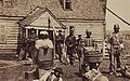 Escaped slaves at headquarters of General Lafayette, by Mathew Brady