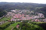 Luftaufnahme von Buchenau aus Südwesten