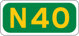 N40 road shield}}