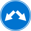 Pass either side