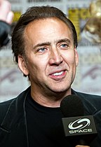 Nicolas Cage at the 2011 San Diego Comic-Con International in San Diego, California.