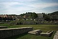 Resti dell'anfiteatro romano nel castrum legionario di Aquincum