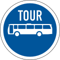 Tour buses Tour only